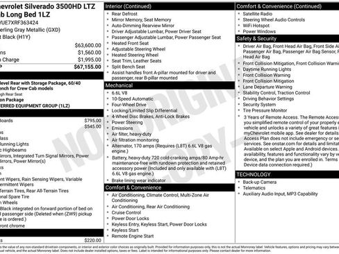 Used 2024 Chevrolet Silverado 3500 LTZ image 3