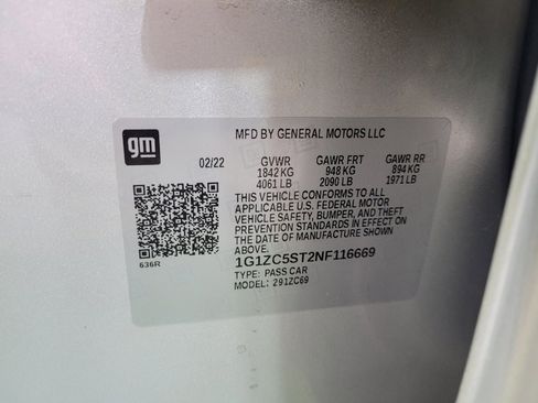 Used 2022 Chevrolet Malibu LS FWD image 33