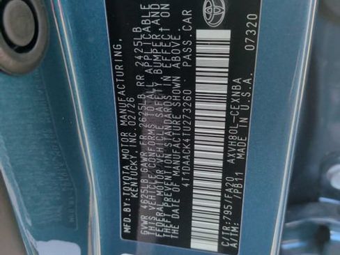 Certified 2026 Toyota Camry LE FWD image 29
