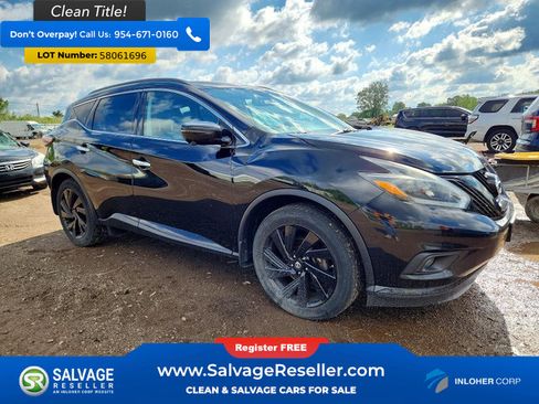 Used 2018 Nissan Murano SL w/ Midnight Edition Package AWD/4WD image 5