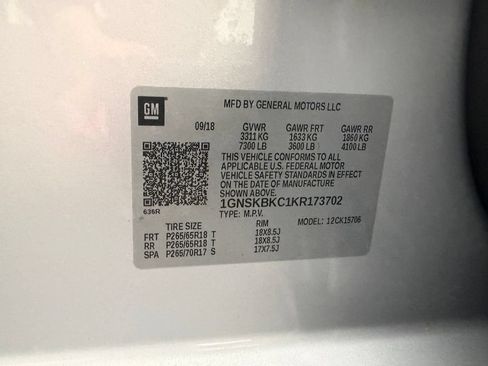 Used 2019 Chevrolet Tahoe LT AWD/4WD image 19