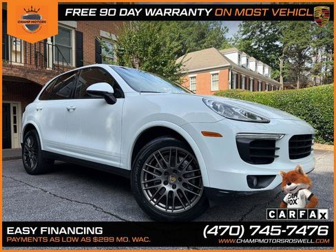 Used 2017 Porsche Cayenne Platinum Edition AWD/4WD image 5