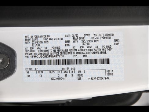 Used 2023 Ford Escape Active AWD/4WD image 23
