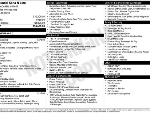Certified 2024 Hyundai Kona N Line image 5