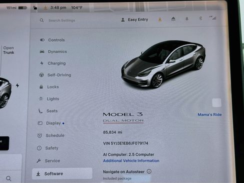 Used 2018 Tesla Model 3 AWD/4WD image 8