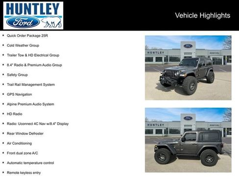 Used 2021 Jeep Wrangler Rubicon w/ Uconnect 4C Nav & Sound Group image 2