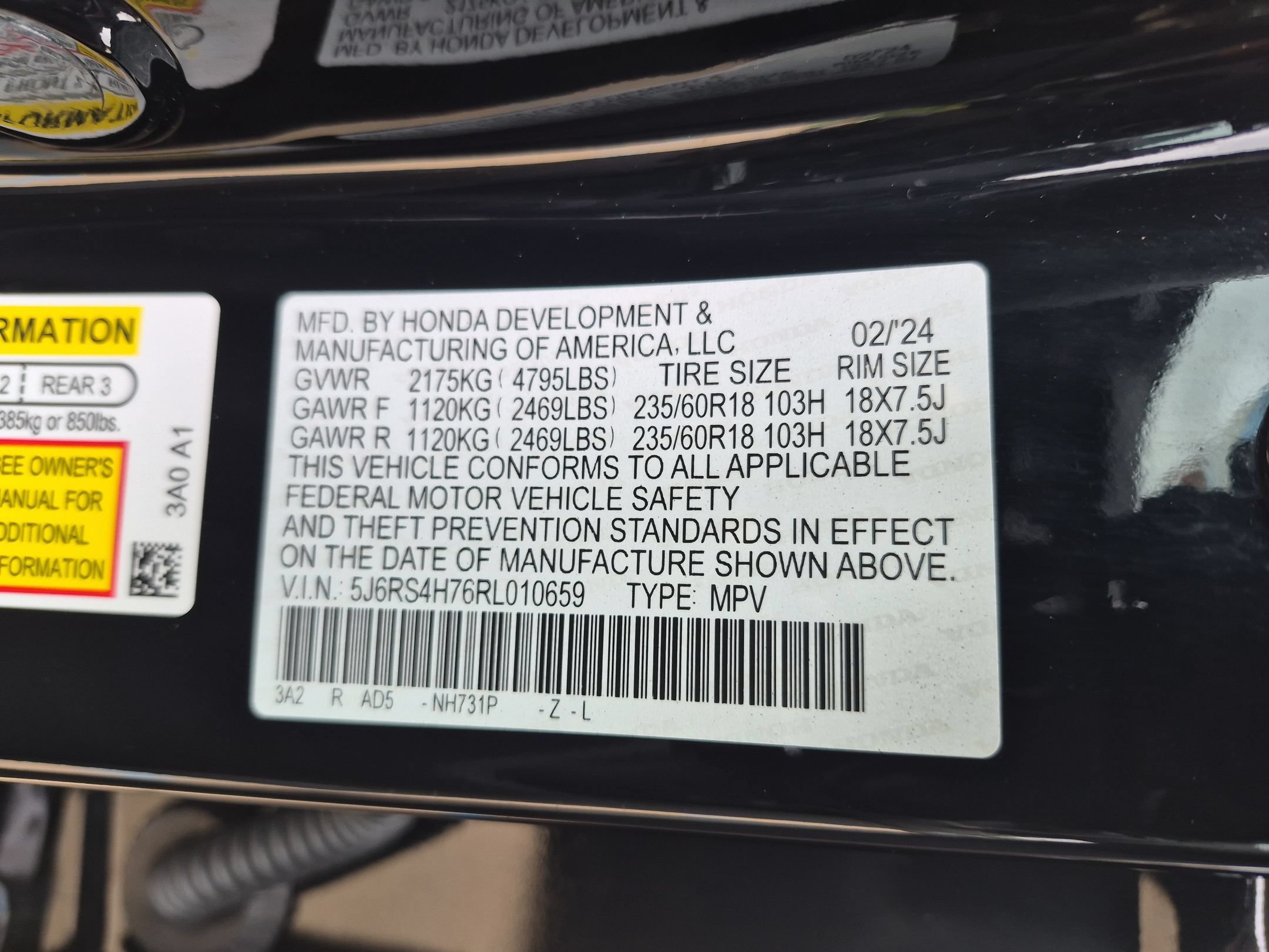 Certified 2024 Honda CR-V EX-L image 36