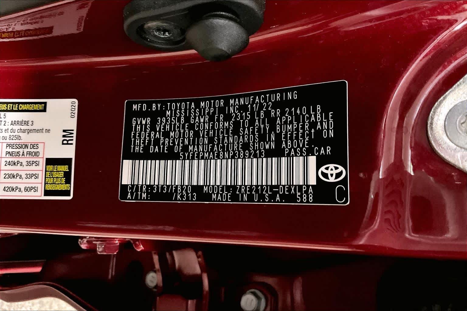Used 2022 Toyota Corolla LE FWD image 34