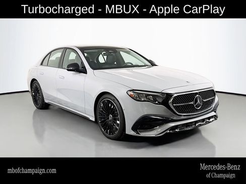 Used 2024 Mercedes-Benz E 350 4MATIC Sedan w/ MBUS Superscreen Package image 1