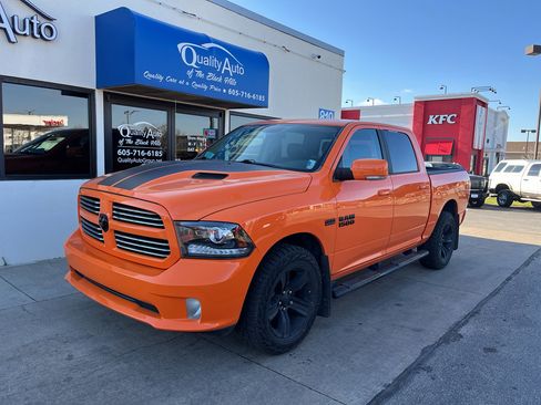 Used 2017 RAM 1500 Sport w/ Ignition Orange Sport Package image 2
