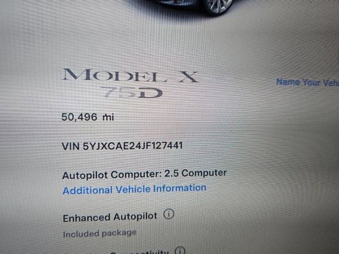 Used 2018 Tesla Model X 75D image 8