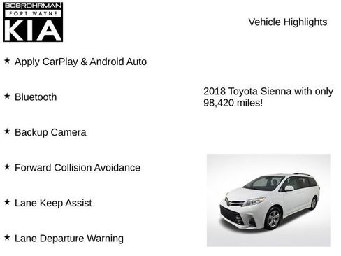 Used 2018 Toyota Sienna LE FWD image 7