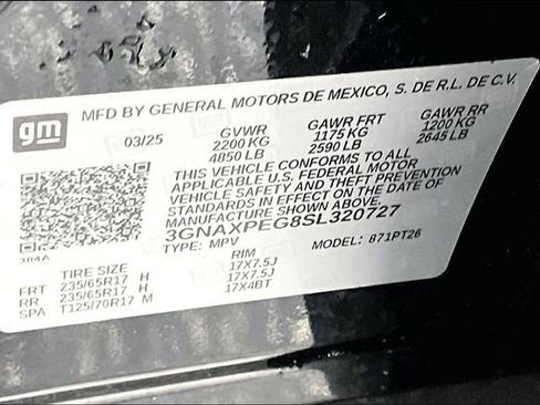 Used 2025 Chevrolet Equinox LT image 18