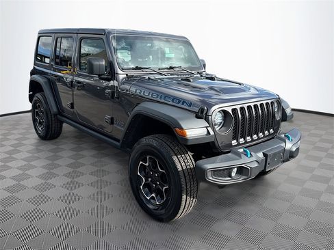 Used 2021 Jeep Wrangler Unlimited Rubicon 4xe w/ Cold Weather Group image 4