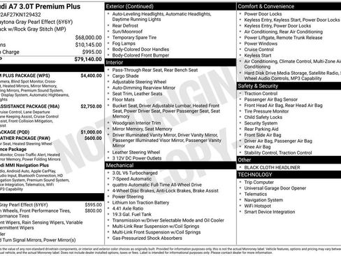 Used 2019 Audi A7 3.0T Premium Plus w/ Premium Plus Package image 5