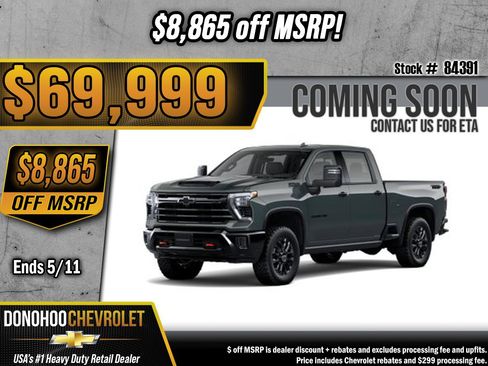 New 2026 Chevrolet Silverado 2500 LTZ w/ Trail Boss Package AWD/4WD image 1