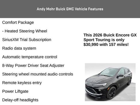 Used 2026 Buick Encore GX Sport Touring w/ Comfort Package image 8