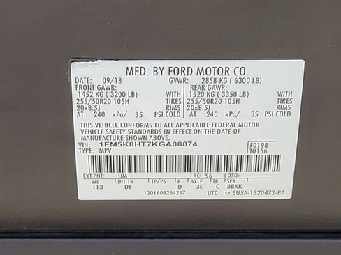 Used 2019 Ford Explorer Platinum image 20