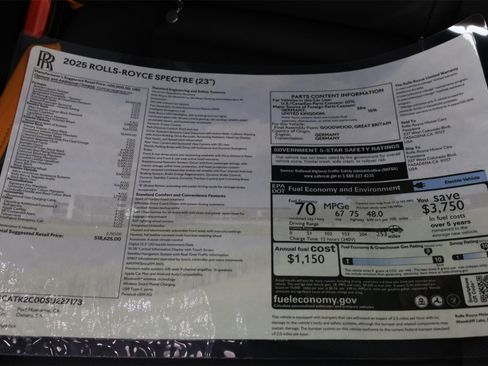 New 2025 Rolls-Royce Spectre w/ Spectre Launch Package image 37