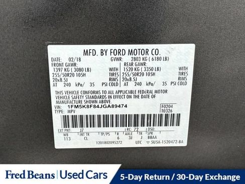 Used 2018 Ford Explorer Limited AWD/4WD image 39