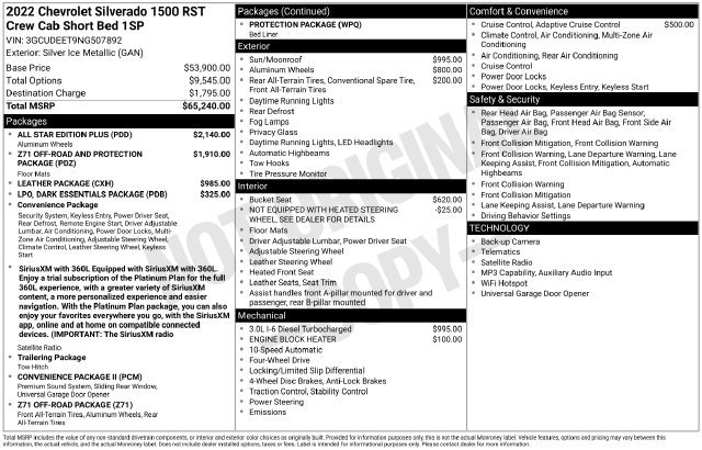 Used 2022 Chevrolet Silverado 1500 RST w/ All Star Edition Plus AWD/4WD image 2
