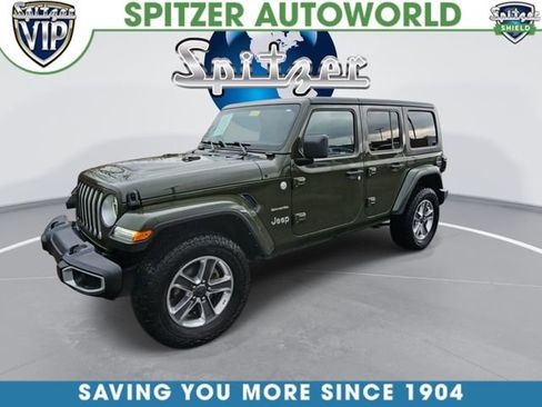 Used 2022 Jeep Wrangler Unlimited Sahara w/ LED Lighting Group image 4