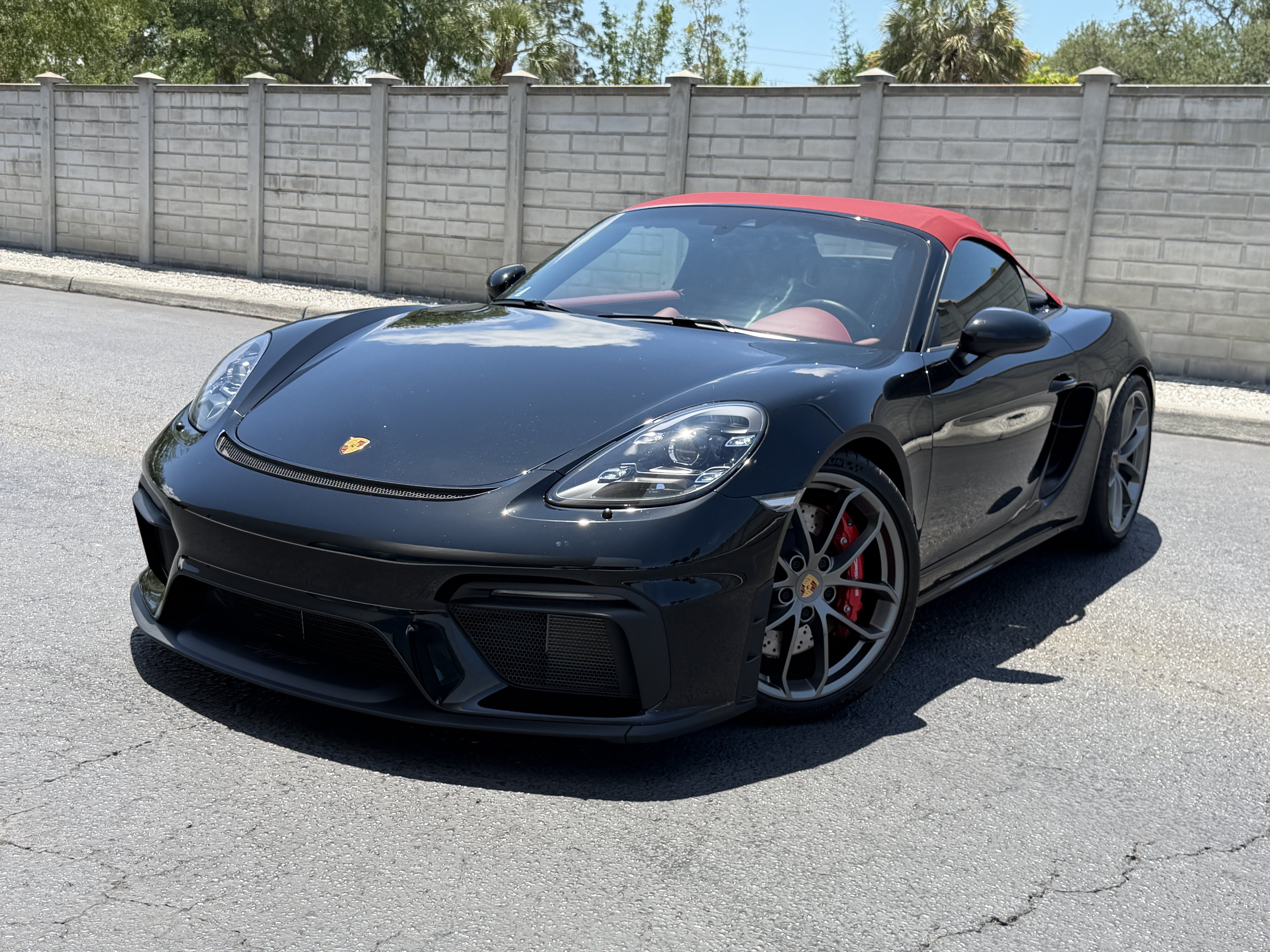 Certified 2022 Porsche 718 Boxster Spyder RWD image 1