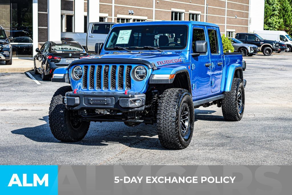 Used 2021 Jeep Gladiator Rubicon w/ Dual Top Group AWD/4WD image 3