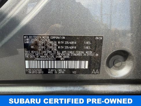 Certified 2024 Subaru Solterra AWD/4WD image 7