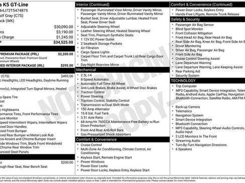 New 2026 Kia K5 GT-Line w/ GT-Line Premium Package AWD/4WD image 6