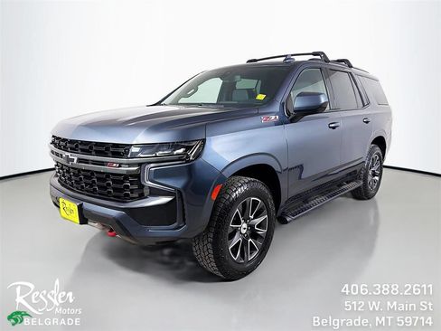 Used 2021 Chevrolet Tahoe Z71 w/ Rear Media and Nav Package AWD/4WD image 1