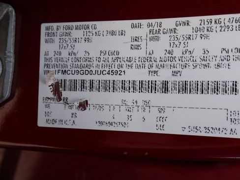 Used 2018 Ford Escape SE image 26