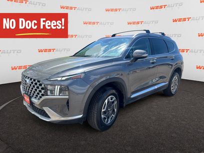 Used 2021 Hyundai Santa Fe Blue