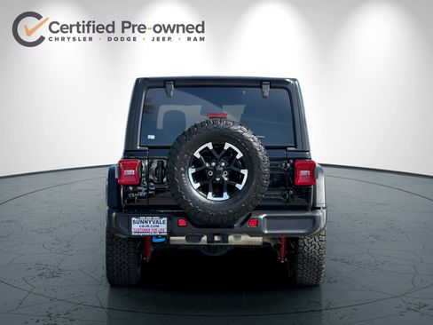 Certified 2025 Jeep Wrangler Unlimited Rubicon 4xe w/ Convenience Group AWD/4WD image 5