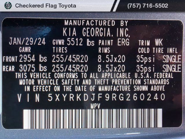 Used 2024 Kia Sorento SX Prestige AWD/4WD image 22