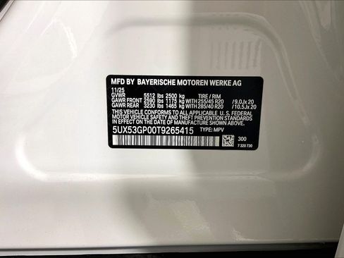 New 2026 BMW X3 xDrive30 image 11