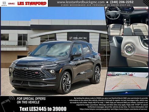 Used 2025 Chevrolet TrailBlazer RS w/ Convenience Package FWD image 1