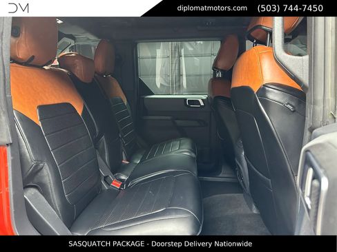 Used 2022 Ford Bronco Big Bend w/ Sasquatch Package image 21