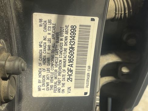 Used 2009 Honda Civic LX image 8