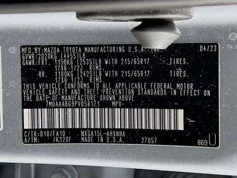 Certified 2023 Toyota Corolla Cross L AWD/4WD image 26