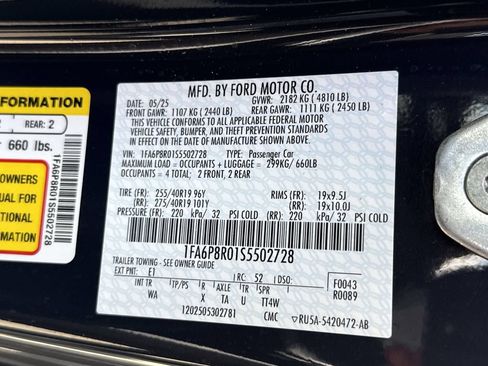 New 2025 Ford Mustang Dark Horse RWD image 25