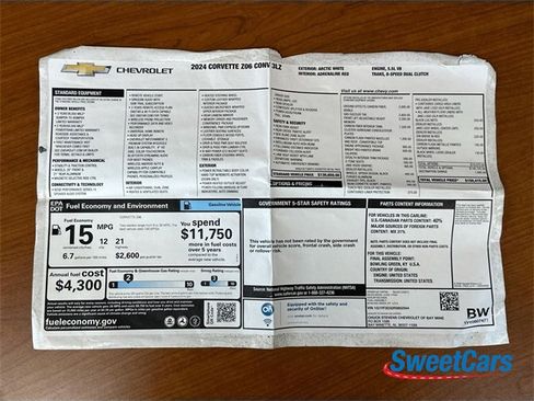 Used 2024 Chevrolet Corvette Z06 image 57