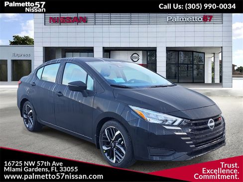 New 2025 Nissan Versa SR w/ Trunk Package image 1