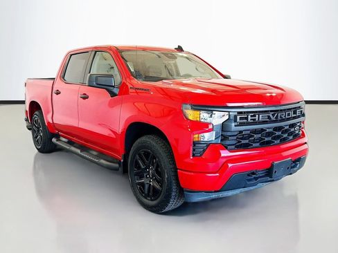 Used 2025 Chevrolet Silverado 1500 Custom w/ Turbomax Blackout Package AWD/4WD image 3