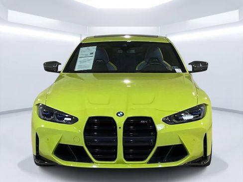 Used 2021 BMW M4 Coupe w/ M Carbon Exterior Package RWD image 10
