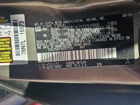 Used 2010 Toyota Sequoia Limited image 29