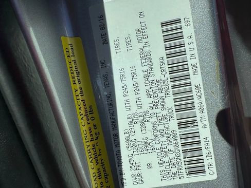 Used 2016 Toyota Tacoma 2WD Access Cab image 35