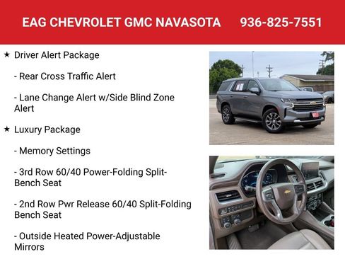 Used 2022 Chevrolet Tahoe LT w/ Luxury Package AWD/4WD image 20