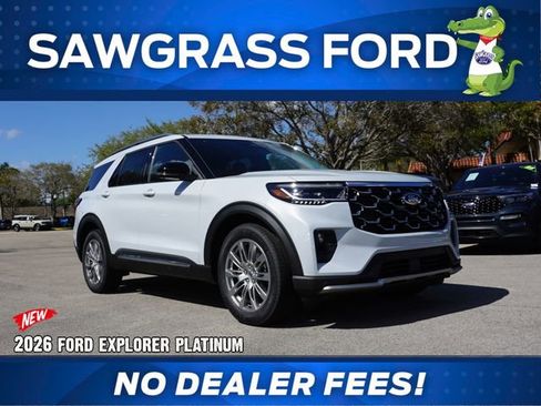 New 2026 Ford Explorer Platinum image 1