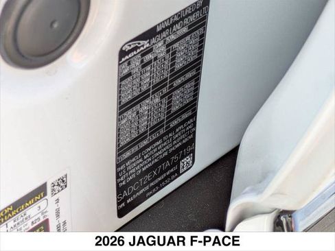 New 2026 Jaguar F-PACE R-Dynamic S AWD/4WD image 14